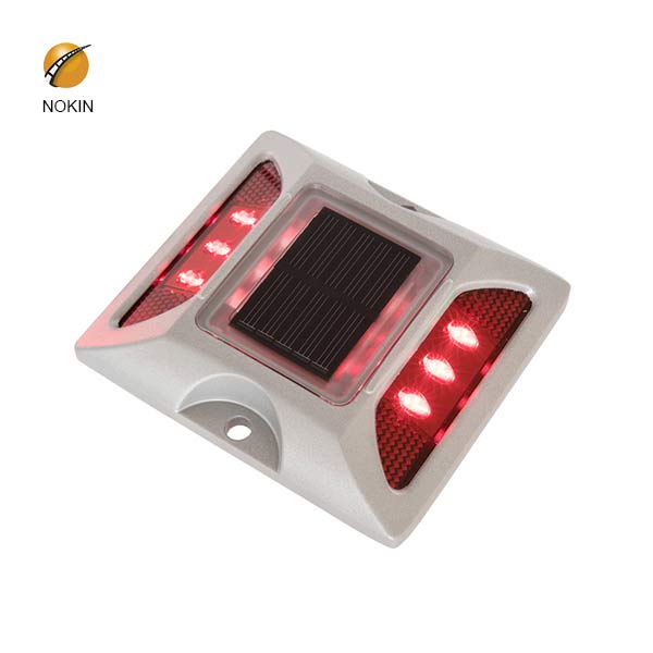 Red Raised LED Road Stud Light For Driveway NK-RS-A6-2